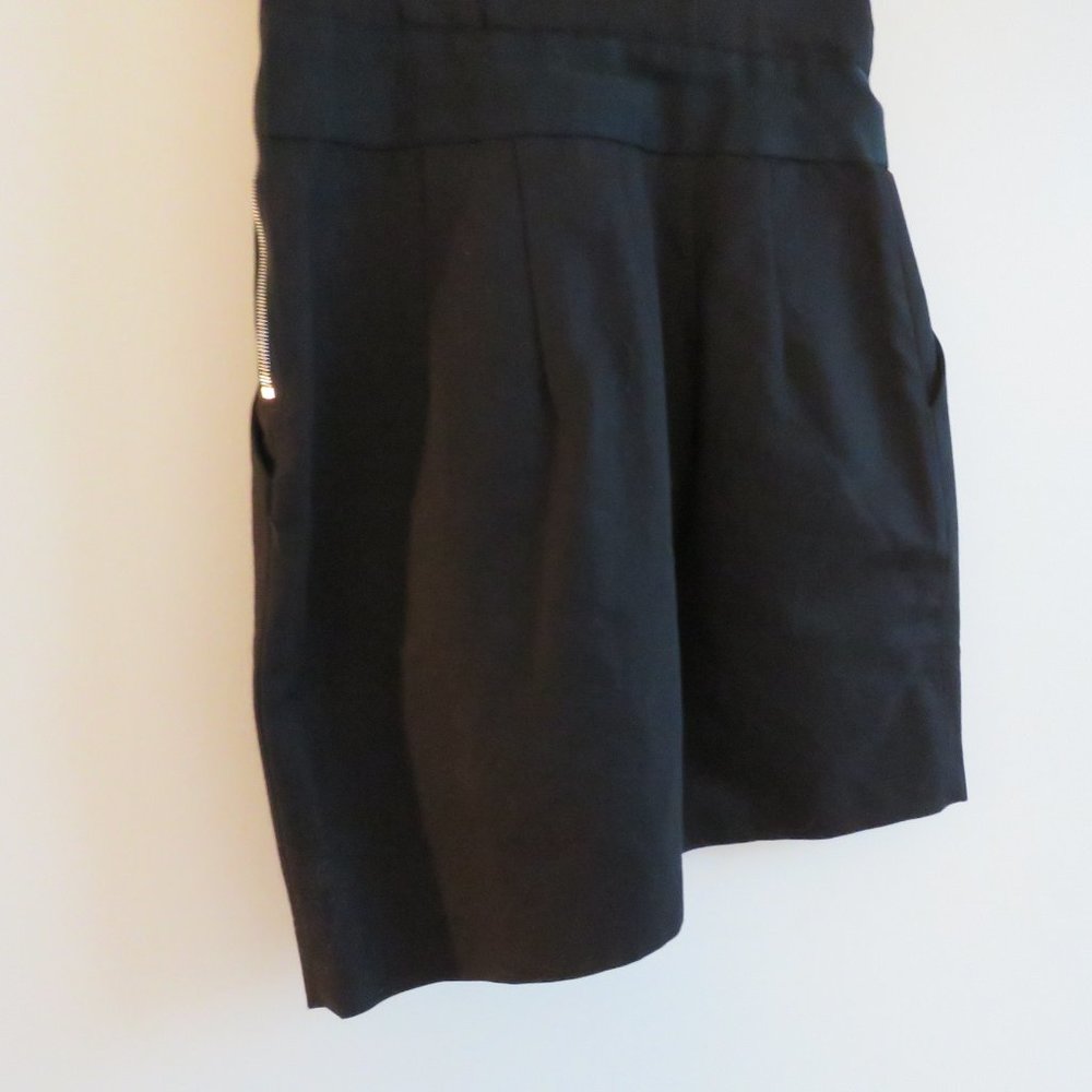 JENNI KAYNE Black Strapless Silk Lined Bustier Mini Dress - Size US 2 - Picture 9 of 16